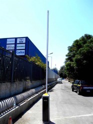 Barrera Eva instalada en la empresa ELLUS