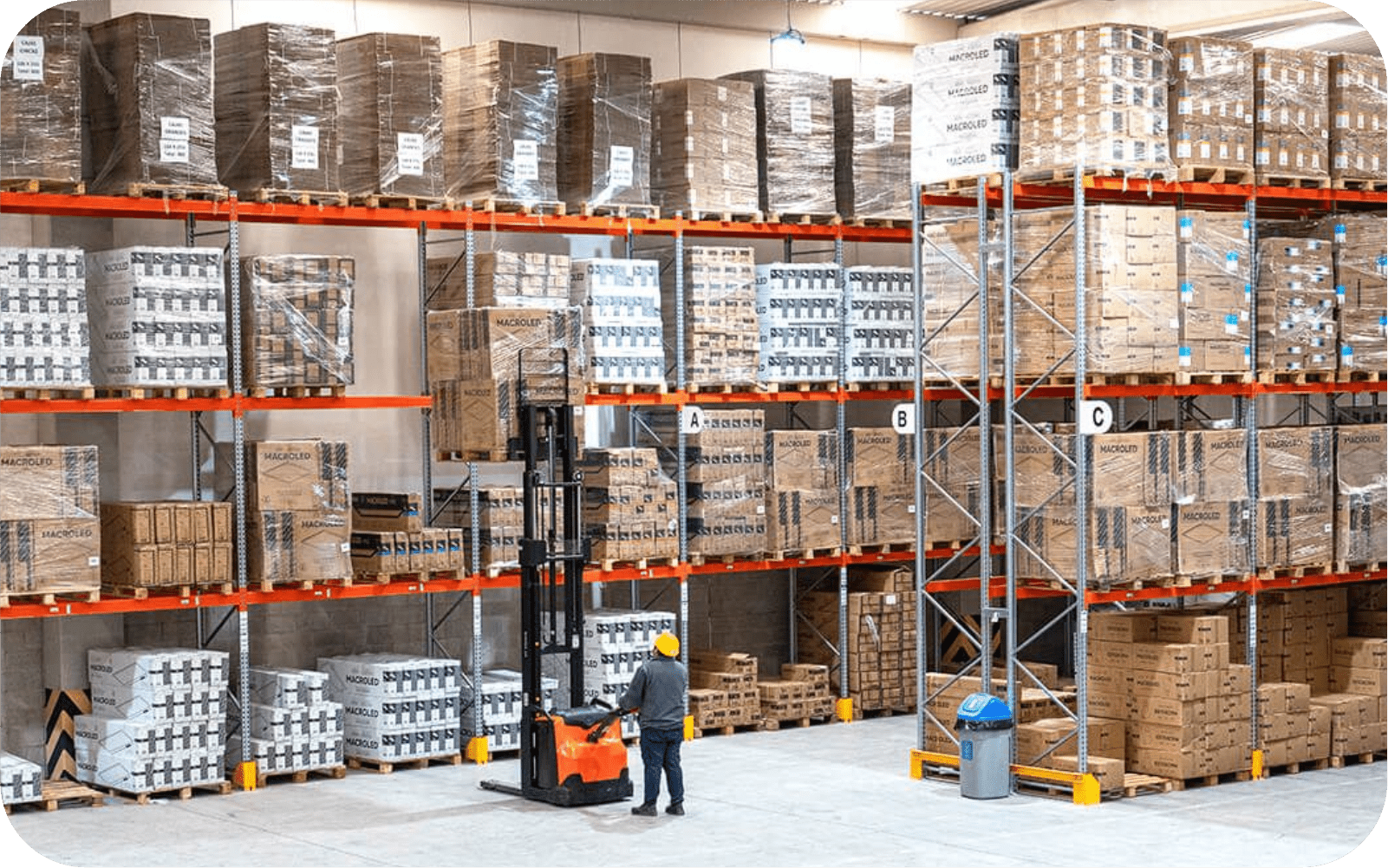 Torniquetes de acceso para industria y logística
