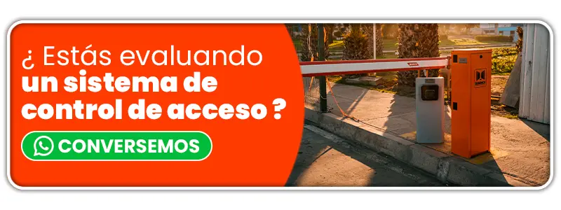 Conversemos sobre tu sistema de control de acceso